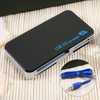 Compact TF Mini Computer Adapter Card Reader Tablets USB 3.0 All In 1 Flash Memory Portable Support CF Notebook MICRO
Compact TF Mini Computer Adapter Card Reader Tablets USB 3.0 All In 1 Flash Memory Portable Support CF Notebook MICRO