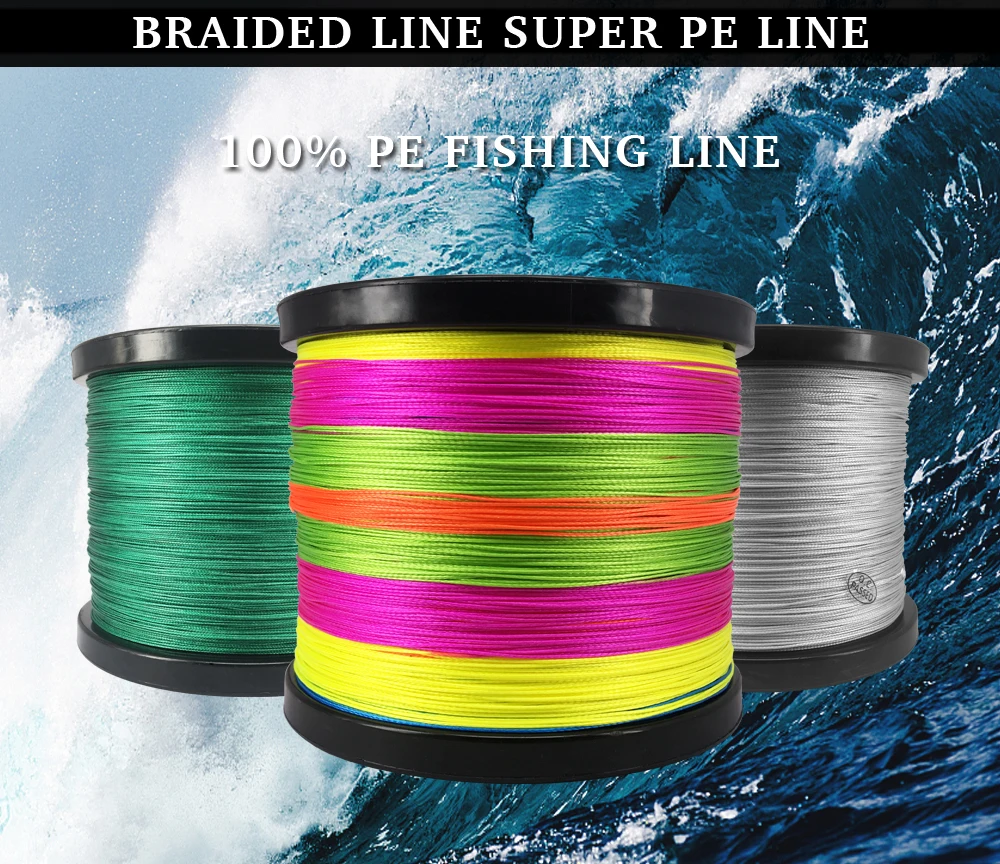 SIECHI Fishing Braid 300M 4 Strands Multifilament Fishing line Carp Fishing 12 15 20 30 38 43 52 62 83lb SIECHI Fishing Braid 300M 4 Strands Multifilament Fishing line Carp Fishing 12 15 20 30 38 43 52 62 83lb