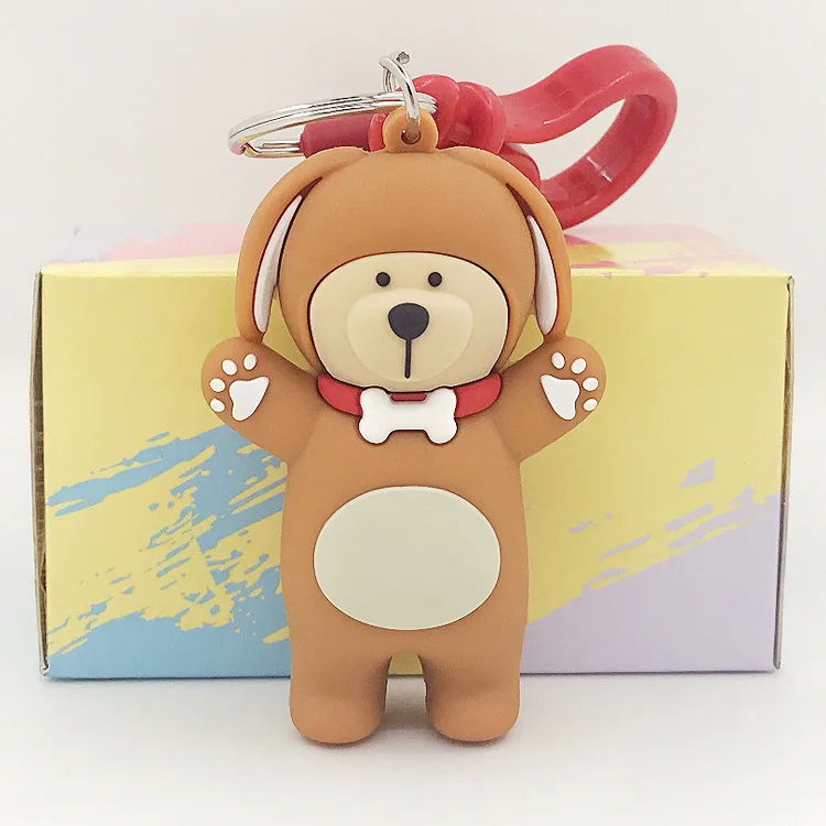 2019 Fashion Cute Cartoon Bear Key chain A variety of styles Bear Charm Resin Holder Car Key chain DIY High Quality Gift
2019 Fashion Cute Cartoon Bear Key chain A variety of styles Bear Charm Resin Holder Car Key chain DIY High Quality Gift