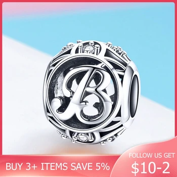 CodeMonkey 100% 925 Sterling Silver Vintage Clear CZ Alphabet Letter B Beads Fit original Design Bracelets DIY Jewelry 738-B
CodeMonkey 100% 925 Sterling Silver Vintage Clear CZ Alphabet Letter B Beads Fit original Design Bracelets DIY Jewelry 738-B