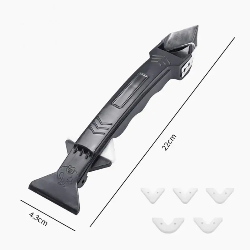 3 In1 Glass Glue Angle Scraper Caulking Tool Shovel binder Multifunctional Rubber Silicone Remover Seam | Инструменты