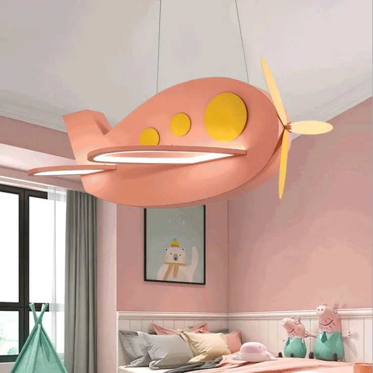 

Лампа для детской комнаты, лампа для учебы для мальчиков, скандинавский маленький плоский Американский креативный простой современный светильник для спальни, люстра для комнаты