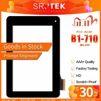 SRJTEK 7" Touchscreen For Acer Iconia Tab B1-710 B1 710 B1-711 B1 711 Replacement Touch Screen Panel Digitizer Glass Sensor
SRJTEK 7" Touchscreen For Acer Iconia Tab B1-710 B1 710 B1-711 B1 711 Replacement Touch Screen Panel Digitizer Glass Sensor