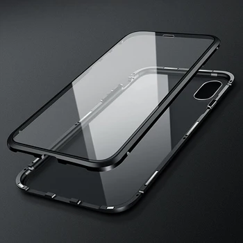 Luxury 360 Full Body Protective Magnetic Transparent Cover For iPhone XS Max X 8 7 8Plus iPhone-7-8-X Cover Case Glass Armor
Luxury 360 Full Body Protective Magnetic Transparent Cover For iPhone XS Max X 8 7 8Plus iPhone-7-8-X Cover Case Glass Armor