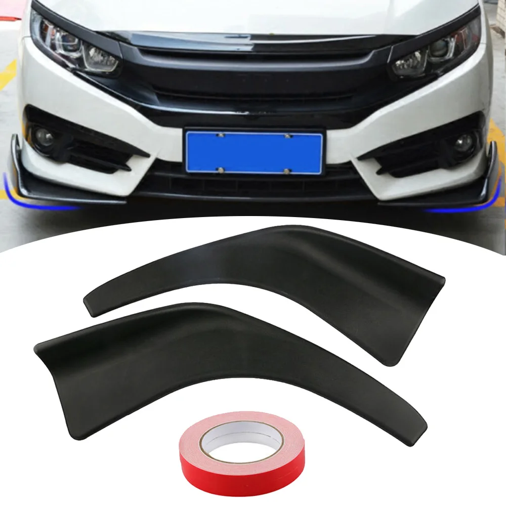 High Quality 2*Universal Car Front Bumper Lip Splitter Diffuser Chin Spoiler Canard Deflector Durable And Practical
High Quality 2*Universal Car Front Bumper Lip Splitter Diffuser Chin Spoiler Canard Deflector Durable And Practical