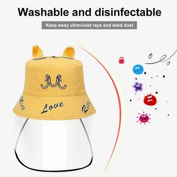 Multi-function Protective Hat Anti-spitting Fisherman With Transparent Mask Outdoor Sun Hat Outdoors Windproof Sparyproof Caps 
Multi-function Protective Hat Anti-spitting Fisherman With Transparent Mask Outdoor Sun Hat Outdoors Windproof Sparyproof Caps