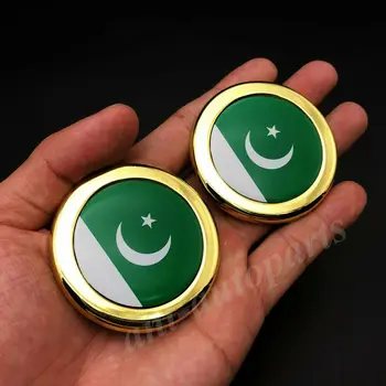 2x Gold Metal Pakistan Flag Car Emblem Badge Motorcycle Gas Tank Decals Sticker 
2x Gold Metal Pakistan Flag Car Emblem Badge Motorcycle Gas Tank Decals Sticker