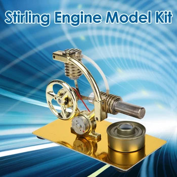 1Pcs L Horizontal Bar Stirling Engine Model Kit Steam Power Physics Science Toys Model Steam Engine Model Set DIY Science Gift
1Pcs L Horizontal Bar Stirling Engine Model Kit Steam Power Physics Science Toys Model Steam Engine Model Set DIY Science Gift