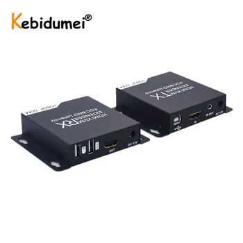 50M HDMI KVM Extender TX RX RJ45 HDMI Receiver HDMI Sender CAT6 CAT6A CAT7 TCP/IP Support 3D, HDCP, EDID POC Power Supply
50M HDMI KVM Extender TX RX RJ45 HDMI Receiver HDMI Sender CAT6 CAT6A CAT7 TCP/IP Support 3D, HDCP, EDID POC Power Supply