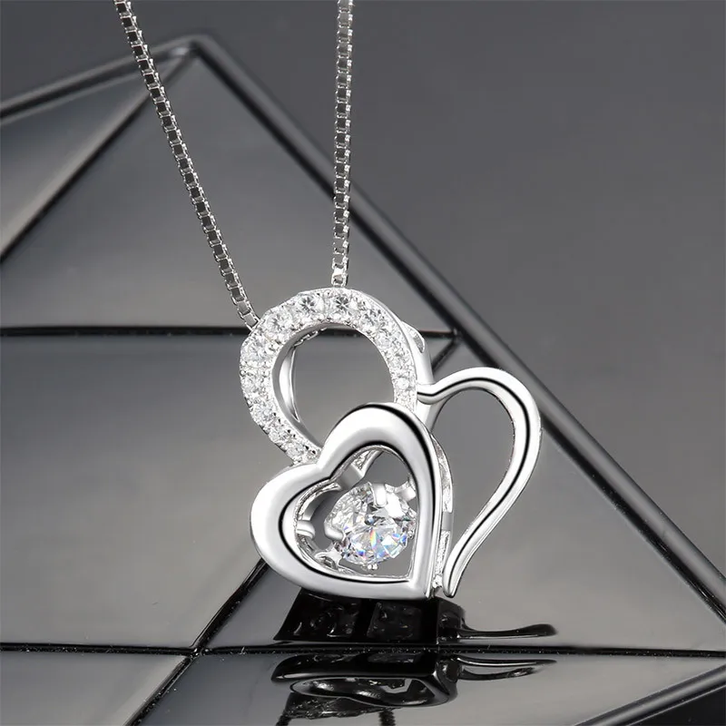 S925 Fine Silver Heart Shape Smart Necklace Pendant Ornaments Gift Silver Processing Jewelry Source
S925 Fine Silver Heart Shape Smart Necklace Pendant Ornaments Gift Silver Processing Jewelry Source