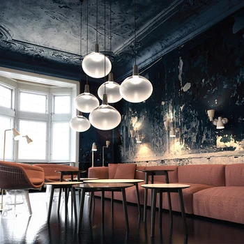 Nordic Led Lamp Denmark Designer Pendant Lights Glass Hanging Lamps Living Room Restaurant Cafe Pendant Light Decor Luminaire
Nordic Led Lamp Denmark Designer Pendant Lights Glass Hanging Lamps Living Room Restaurant Cafe Pendant Light Decor Luminaire