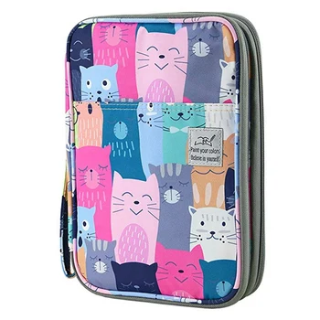 192 Slots Large Capacity Pencil Bag Case Organizer Cosmetic Bag for Colored Pencil Watercolor Pen Markers Gel Pens Bag(Learn Cat
192 Slots Large Capacity Pencil Bag Case Organizer Cosmetic Bag for Colored Pencil Watercolor Pen Markers Gel Pens Bag(Learn Cat