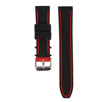 New 20mm 22mm 24mm 26mm Men Silicone Watch Band Sport Diver Waterproof Rubber Strap Replacement 
New 20mm 22mm 24mm 26mm Men Silicone Watch Band Sport Diver Waterproof Rubber Strap Replacement