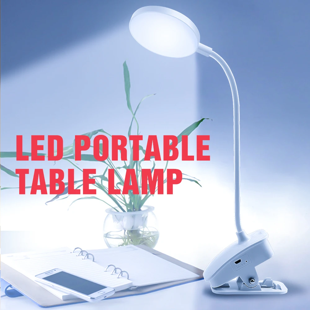 USB Study Lamp 3 Color Table Light LED Touch Dimming Reading Lampe LED Clip Desk Light 5V Portable DeskTop Ampoule 18650 Battery
USB Study Lamp 3 Color Table Light LED Touch Dimming Reading Lampe LED Clip Desk Light 5V Portable DeskTop Ampoule 18650 Battery