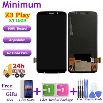 For Motorola Moto Z3 Play XT1929 6.01" AMOLED Display Touch Screen Digitizer Assembly Replacement LCDs + Gifts
For Motorola Moto Z3 Play XT1929 6.01" AMOLED Display Touch Screen Digitizer Assembly Replacement LCDs + Gifts