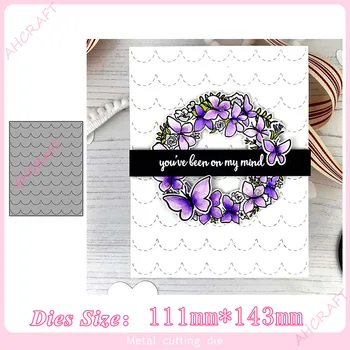 Stitched Scallops frame Metal Cutting Dies for diy Scrapbooking Photo Album Decorative Embossing PaperCard Crafts Die Cut 2020
Stitched Scallops frame Metal Cutting Dies for diy Scrapbooking Photo Album Decorative Embossing PaperCard Crafts Die Cut 2020