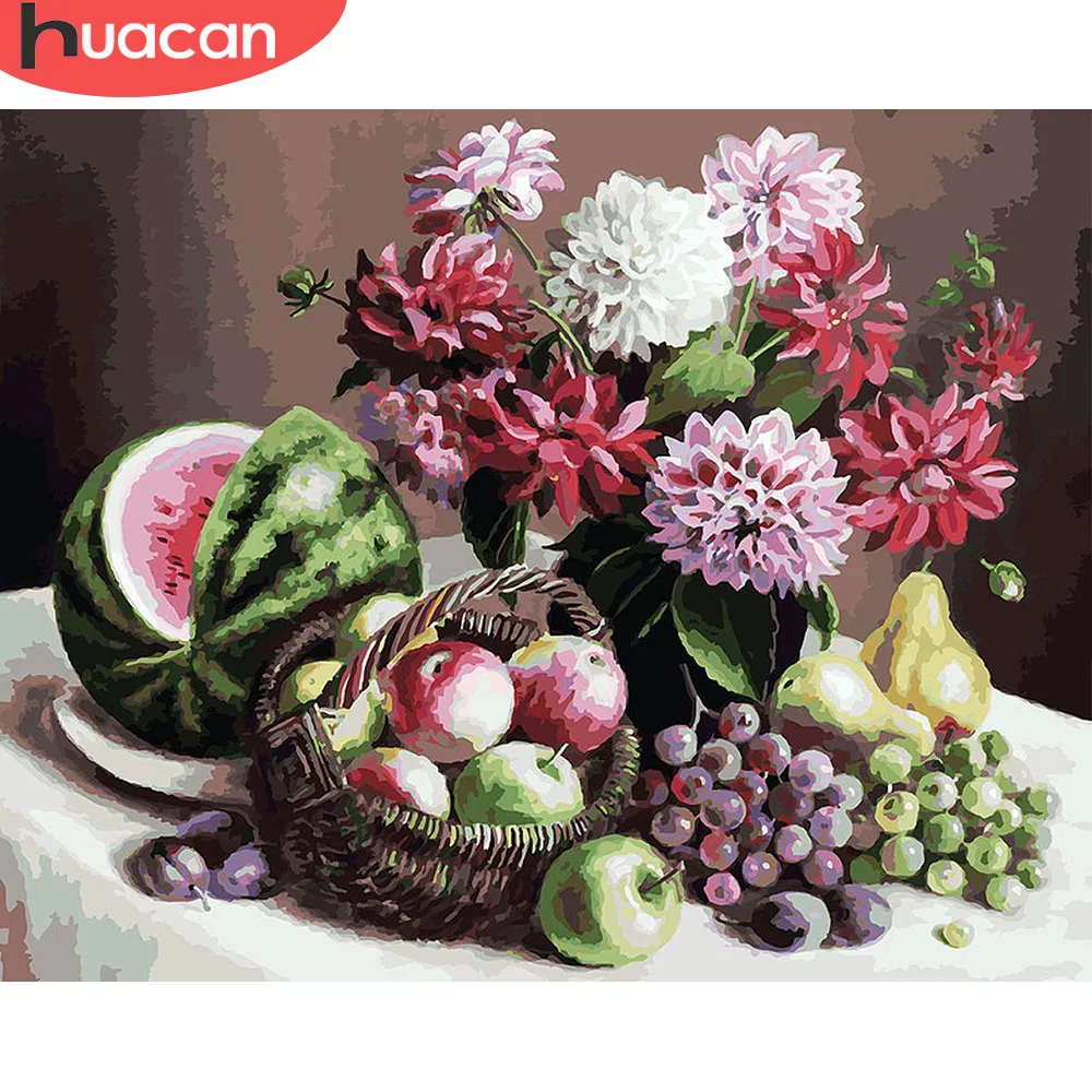 HUACAN Painting By Number Fruit HandPainted Kits Drawing Canvas DIY Oil Pictures Flower Home Decoration Art Gift
HUACAN Painting By Number Fruit HandPainted Kits Drawing Canvas DIY Oil Pictures Flower Home Decoration Art Gift