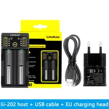 Lii-100 lii-202 Lii-402 18650 Battery Charger For 26650 16340 RCR123 14500 LiFePO4 1.2V Ni-MH Ni-Cd smart
Lii-100 lii-202 Lii-402 18650 Battery Charger For 26650 16340 RCR123 14500 LiFePO4 1.2V Ni-MH Ni-Cd smart