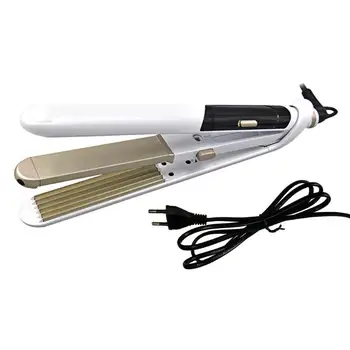 

2 in 1 Electric Hair Straightener Curler Dual Use Hairdressing Flat Iron Rapid Heating Hair Curler Constant Temp Hair Style Tool