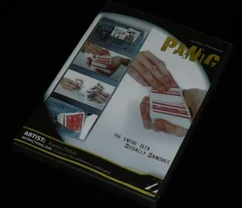 Panic By Aaron Fisher (Gimmicks And DVD) - Magic Tricks Card Mentalism Magic Stage Close Up Accessories Illusions Party Magic
Panic By Aaron Fisher (Gimmicks And DVD) - Magic Tricks Card Mentalism Magic Stage Close Up Accessories Illusions Party Magic