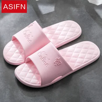 ASIFN Women's Slippers Summer Bathroom House Wear-resistant Men's Slides Non-slip PVC Home Soft Bottom Chaussures Femme 
ASIFN Women's Slippers Summer Bathroom House Wear-resistant Men's Slides Non-slip PVC Home Soft Bottom Chaussures Femme
