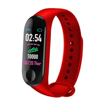 New M3 Plus Smart Bluetooth Sports Bracelet Heart Rate Blood Pressure Monitor Fitness Tracker Smart Band
New M3 Plus Smart Bluetooth Sports Bracelet Heart Rate Blood Pressure Monitor Fitness Tracker Smart Band