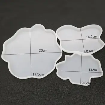 Irregular Coaster Cup Mat Mold Manual Mirror UV Resin Table Decoration DIY Crystal Epoxy Molds Dried Flower Resin Decorative DI
Irregular Coaster Cup Mat Mold Manual Mirror UV Resin Table Decoration DIY Crystal Epoxy Molds Dried Flower Resin Decorative DI