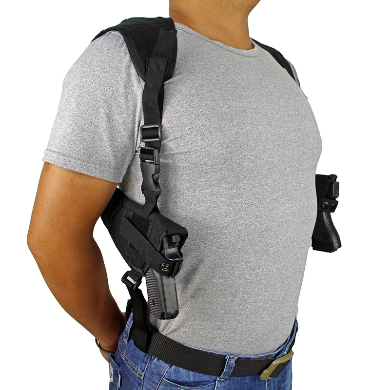 Military Tactical Double Shoulder Gun Holsters Concealed Carry Dual Pistol Pouch Army Hunting Accessories Airsoft Handgun Holder
Military Tactical Double Shoulder Gun Holsters Concealed Carry Dual Pistol Pouch Army Hunting Accessories Airsoft Handgun Holder