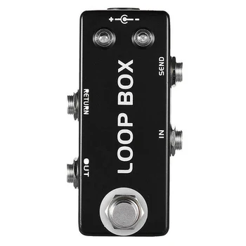MOSKYO Mini Guitar Effect Pedal Loop Box Switcher Channel Selection True Bypass 
MOSKYO Mini Guitar Effect Pedal Loop Box Switcher Channel Selection True Bypass