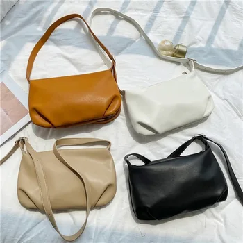 2020 New Fashion Simple Solid Color Women's Bags Shoulder Bag Fold ladies hand bags Flap PU Shoulder Bags Zipper
2020 New Fashion Simple Solid Color Women's Bags Shoulder Bag Fold ladies hand bags Flap PU Shoulder Bags Zipper
