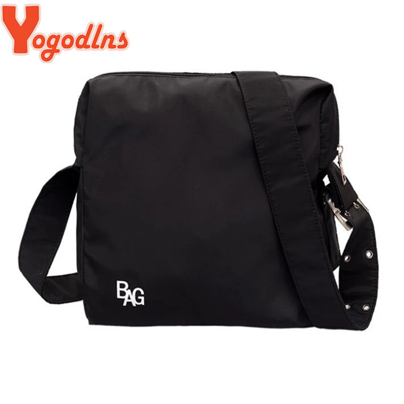 Yogodlns Simple Design Solid Color Messenger Bag Nylon Girls Shoulder Crossbody Bag Purse Pouch Ins Fashion Wild Square Handbag
Yogodlns Simple Design Solid Color Messenger Bag Nylon Girls Shoulder Crossbody Bag Purse Pouch Ins Fashion Wild Square Handbag