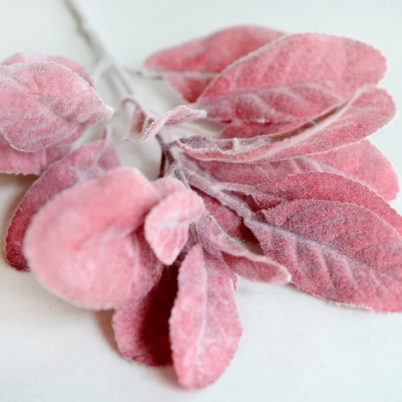 Artificial Plant Flocking Rabbit Ear Leaves Home Wedding Bedroom Household Decor Silk Fake Flower
Artificial Plant Flocking Rabbit Ear Leaves Home Wedding Bedroom Household Decor Silk Fake Flower
