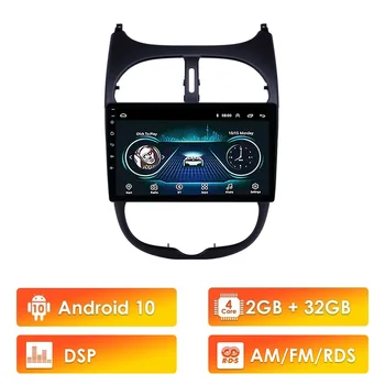 2G+32G Android 10 RDS DSP 2 Din Car Radio Android 8.1 Car Multimedia Player For Peugeot 206 2001 -2008 GPS Navigation WIFI
2G+32G Android 10 RDS DSP 2 Din Car Radio Android 8.1 Car Multimedia Player For Peugeot 206 2001 -2008 GPS Navigation WIFI