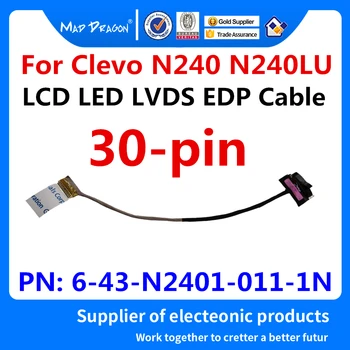 New original laptops LCD LED LVDS Display Ribbon cable Video screen Flex wire For Clevo N240 N240LU 6-43-N2401-011-1N 30-pin
New original laptops LCD LED LVDS Display Ribbon cable Video screen Flex wire For Clevo N240 N240LU 6-43-N2401-011-1N 30-pin