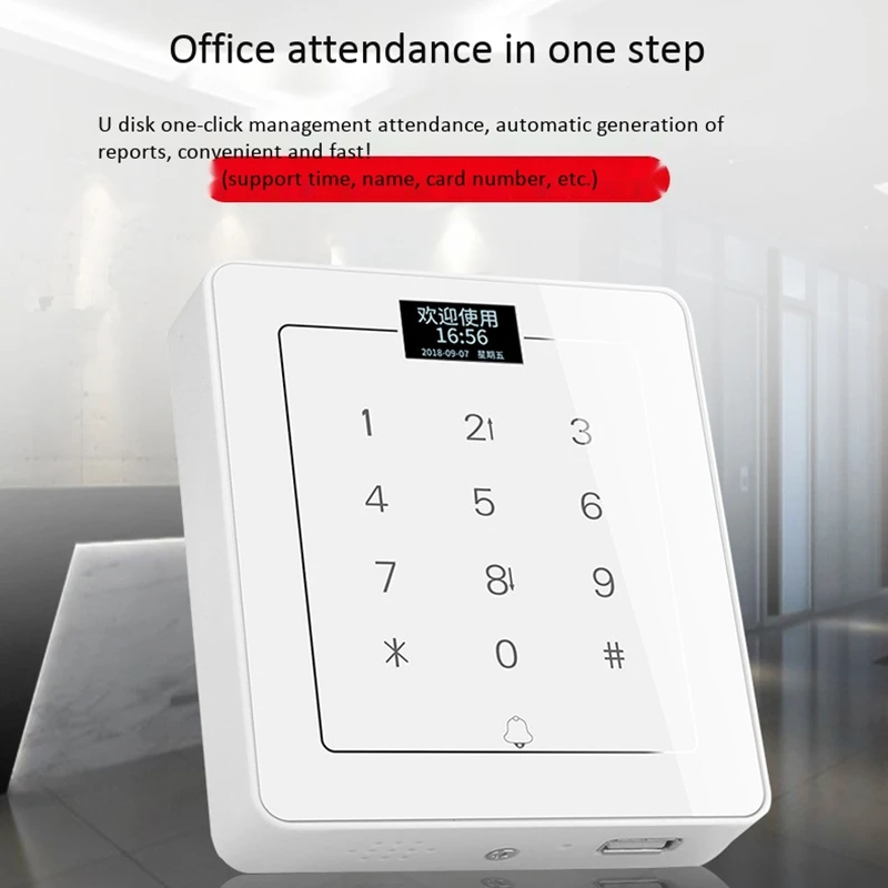 C800 Press Keypad Access Control System Door Lock Swipe Password Integrated Machine Access Control Machine
C800 Press Keypad Access Control System Door Lock Swipe Password Integrated Machine Access Control Machine