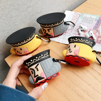 For Airpods Pro 3D Cute Cartoon Couple Lovers Poker K Q Case for Apple Airpods 1 2 3 Funny Wireless Earphone Protector Cover
For Airpods Pro 3D Cute Cartoon Couple Lovers Poker K Q Case for Apple Airpods 1 2 3 Funny Wireless Earphone Protector Cover