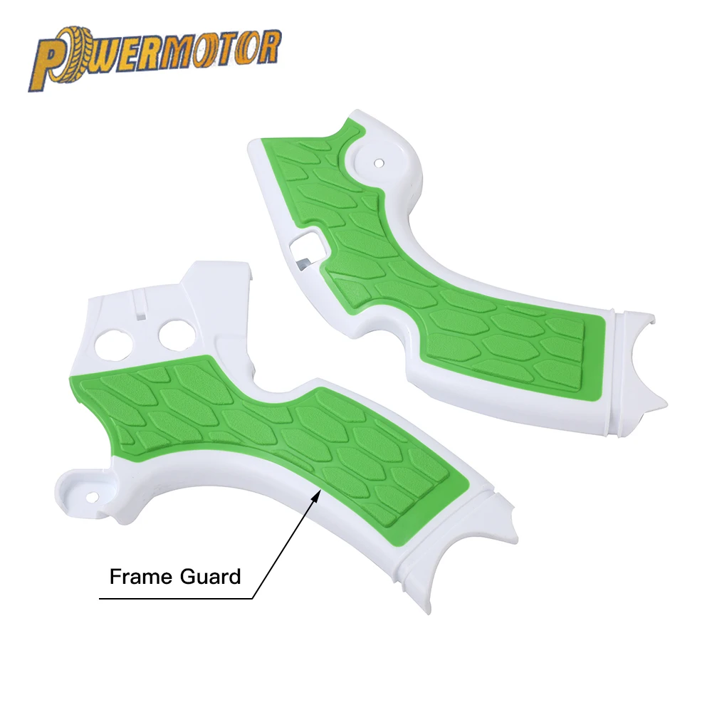 Motorcycle Green Frame Guards Frameguard Fairing Covers Protector For KAWASAKI KXF250 KX250F 2015-2018 KX250 2009-2019
Motorcycle Green Frame Guards Frameguard Fairing Covers Protector For KAWASAKI KXF250 KX250F 2015-2018 KX250 2009-2019