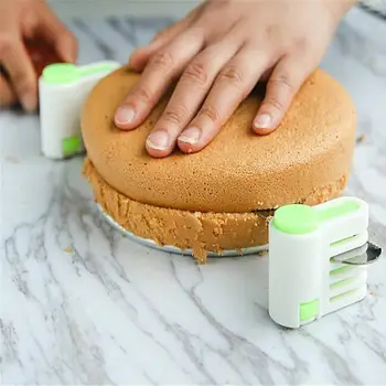 5 Layers DIY Cake Bread Cutter Leveler Slicer Set Cutting Fixator Tools cake decorating tools For Kitchen 2pcs
5 Layers DIY Cake Bread Cutter Leveler Slicer Set Cutting Fixator Tools cake decorating tools For Kitchen 2pcs