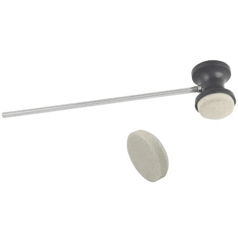 Stainless Steel & Felt Shaft Black Drum Pedal Bass Drum Beater Instrument Accessory Part with Replaceable Hammer Pad
Stainless Steel & Felt Shaft Black Drum Pedal Bass Drum Beater Instrument Accessory Part with Replaceable Hammer Pad