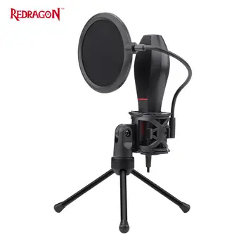 Microphones Redragon 77639 Game stream microphone for computer peripherals for computers Tabletop Computer Microphone
Microphones Redragon 77639 Game stream microphone for computer peripherals for computers Tabletop Computer Microphone