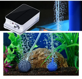 Aquarium Oxygen Pump Portable Solar Powered Air Pump Rechargeable Battery Pond Aerator Outdoor Fishing Fish Water Tank Pump 
Aquarium Oxygen Pump Portable Solar Powered Air Pump Rechargeable Battery Pond Aerator Outdoor Fishing Fish Water Tank Pump