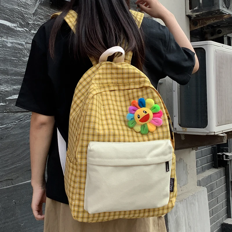 Girl Student Kawaii Backpack Buckle Fashion Book School Bags teenager Women Nylon Waterproof Backpacks Cute Female Bags Ladies 
Girl Student Kawaii Backpack Buckle Fashion Book School Bags teenager Women Nylon Waterproof Backpacks Cute Female Bags Ladies