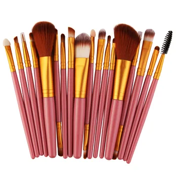 18 pcs Make Up Brushes tools Multi Makeup Brush Toiletry Kit Concealer Eyeshadow Foundation Wool Makeup Brush maquiage #0618
18 pcs Make Up Brushes tools Multi Makeup Brush Toiletry Kit Concealer Eyeshadow Foundation Wool Makeup Brush maquiage #0618