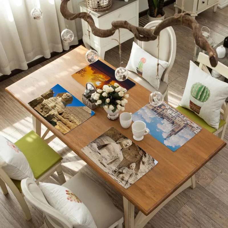 TTLIFE Kitchen Placemat Table Decoration Bowl Mats Pad for Dinner Dining Accessories Kitchen Placemat Table Napkin Coaster
TTLIFE Kitchen Placemat Table Decoration Bowl Mats Pad for Dinner Dining Accessories Kitchen Placemat Table Napkin Coaster