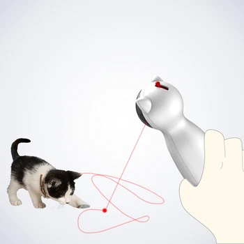 Creative Cat Pet LED Laser Funny Toy Smart Automatic Cat Exercise Training Toy Multi-Angle Adjustable USB Charge Cat Toy
Creative Cat Pet LED Laser Funny Toy Smart Automatic Cat Exercise Training Toy Multi-Angle Adjustable USB Charge Cat Toy