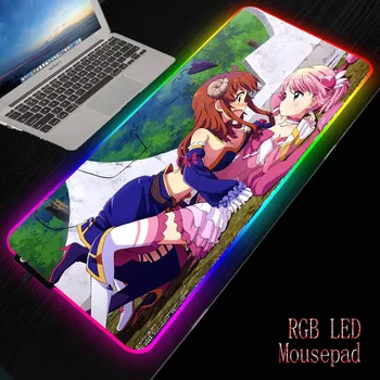 RGB Japanese Cartoon Anime Girl Mouse Pad Large Gamer Led Computer Mousepad with Backlight Carpet for Keyboard Desk Mat Mause
RGB Japanese Cartoon Anime Girl Mouse Pad Large Gamer Led Computer Mousepad with Backlight Carpet for Keyboard Desk Mat Mause