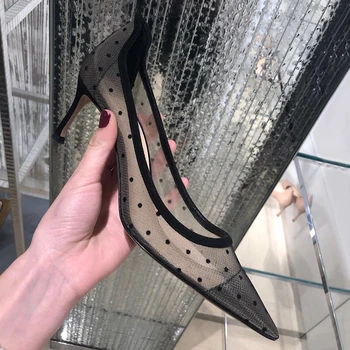 kmeioo classical Polka Dot pumps sip-on shoes woman pointed toe shallow high heels dress party heels black nude stiletto
kmeioo classical Polka Dot pumps sip-on shoes woman pointed toe shallow high heels dress party heels black nude stiletto