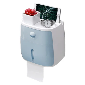 Waterproof Wall Mount Toilet Paper Holder Shelf for Toilet Paper Tray Roll Paper Towel Holder CaseTube Storage Roll Tissue Box
Waterproof Wall Mount Toilet Paper Holder Shelf for Toilet Paper Tray Roll Paper Towel Holder CaseTube Storage Roll Tissue Box