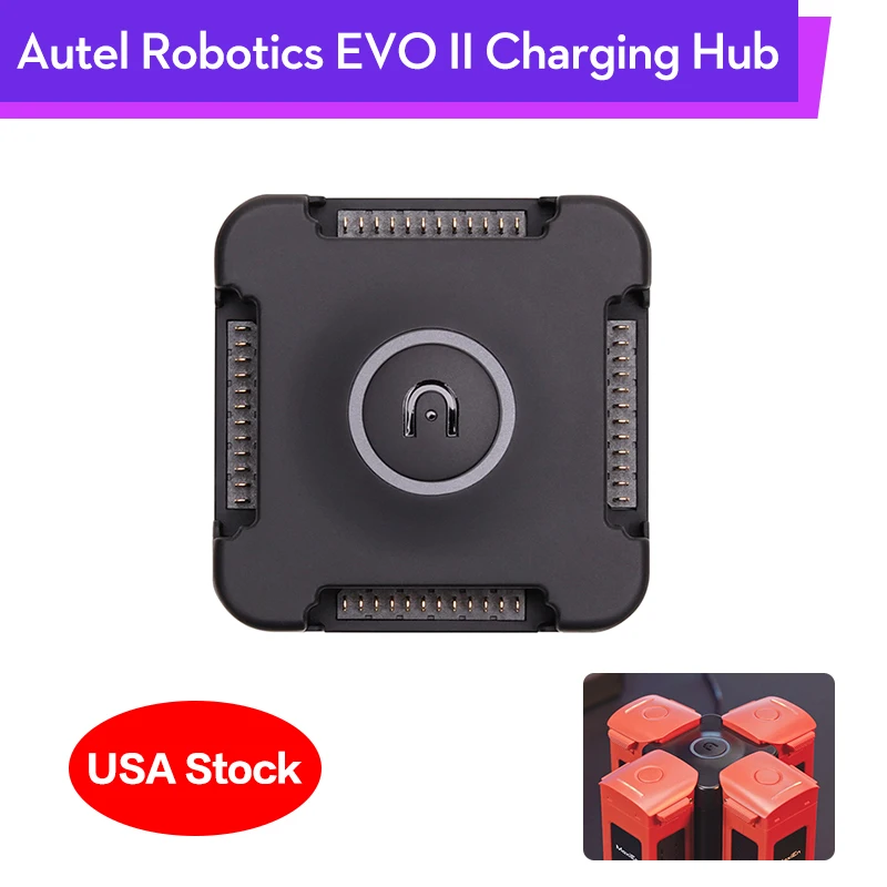 Original Autel Robotics EVO II Battery Charging Hub 4 In 1 EVO II /Pro / RC Drone Camera Inteilligent Charger Accessories
Original Autel Robotics EVO II Battery Charging Hub 4 In 1 EVO II /Pro / RC Drone Camera Inteilligent Charger Accessories
