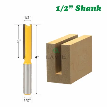 12mm 1/2 Shank Milling Cutter Woodwork Extra Long Straight Router Bit 2" Blade 1/2" Cutting Dia. Woodworking Flush Trim MC03056
12mm 1/2 Shank Milling Cutter Woodwork Extra Long Straight Router Bit 2" Blade 1/2" Cutting Dia. Woodworking Flush Trim MC03056